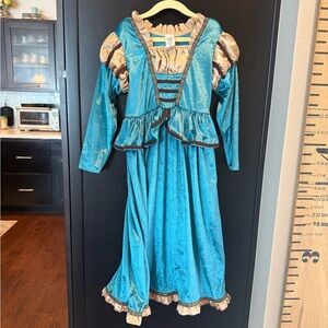 Merida Princess Costume Dress